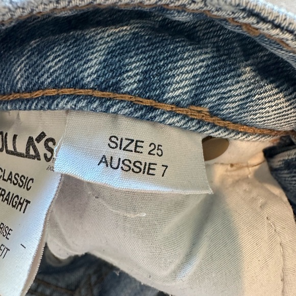ROLLA'S Light Blue High Rise Women's Jeans - Picture 6 of 8